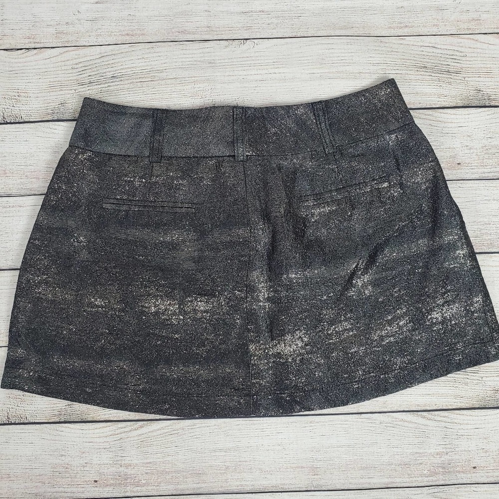 Nanette lepore metallic mini skirt - Picture 2 of 7